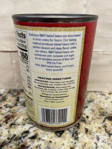 6 Cans of B&M Original Brick Oven Baked Beans, 16 oz