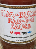3 Bottles of Tim Bucks Original Bar-B-Q Sauce, 16 oz