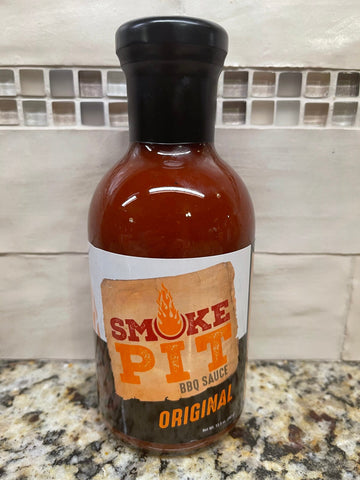 3 BOTTLES Smoke Pit Original BBQ Sauce 13.5 oz Pork Chicken Beef