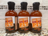 3 BOTTLES Smoke Pit Carolina Vinegar BBQ Sauce 13.5 oz Pork Chicken Beef