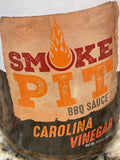 3 Bottles of Smoke Pit Carolina Vinegar BBQ Sauce, 13.5 oz