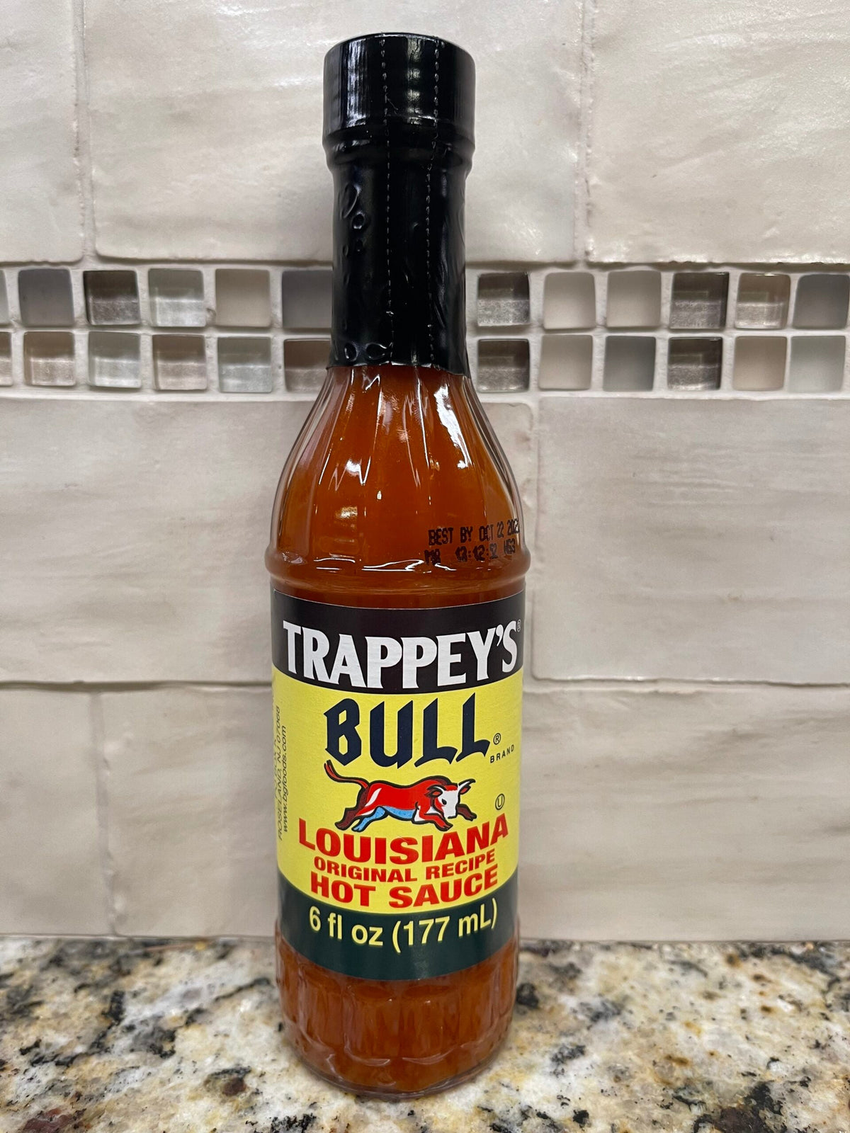 3 Bottles of Trappeys Louisiana Original Recipe Hot Sauce, 6 oz
