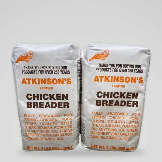 2 Bags of Atkinsons Enriched Chicken Breader, 2 lb
