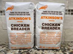 2 BAGS Atkinsons Enriched Chicken Breader 2 lb Bag Flour Pork Chops