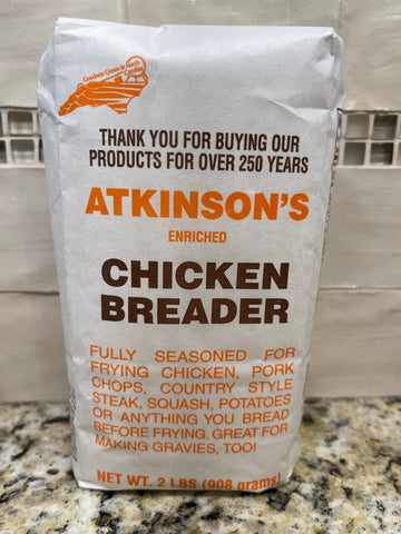 2 BAGS Atkinsons Enriched Chicken Breader 2 lb Bag Flour Pork Chops