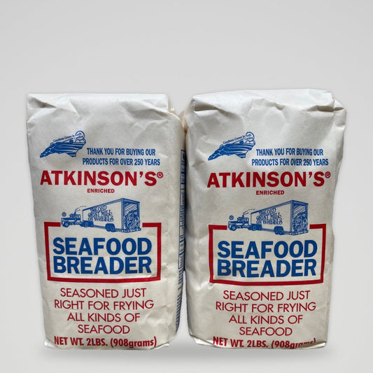 2 Bags of Atkinsons Enriched Seafood Breader, 2 lb