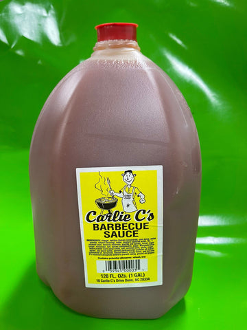 1 Gallon Carlie C's Original BBQ Sauce 128 oz Barbecue Pork Dip Chicken Dunn NC