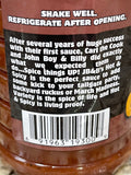 2 Bottles John Boy and Billy's Hot & Spicy Barbecue Grillin Sauce BBQ