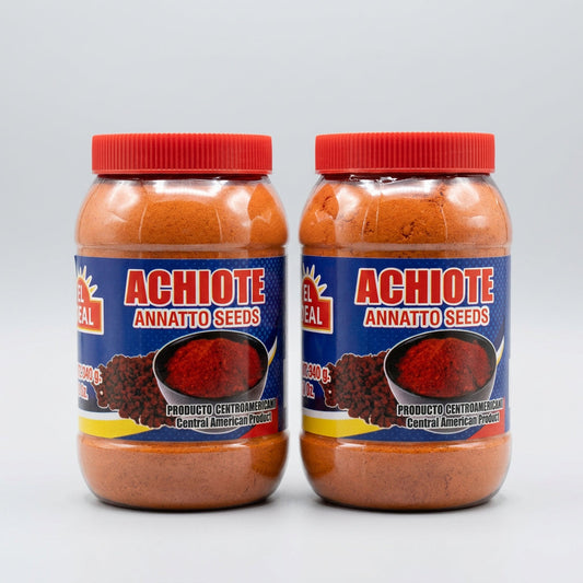 2 Jars of El Ideal Achiote Annatto Seeds Seasoning, 12 oz
