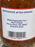 2 JARS Paul's Place Special Relish 16 oz Hot Dog Hamburger Sauce Wiener
