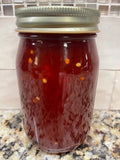D'vine Foods Hot Pepper Jelly 18 oz Jar Sweet and Savory Jam (Copy)