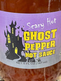 D'Vine Foods Jar Ghost Pepper Hot Sauce Habanero Scary Hot Dip BBQ NC