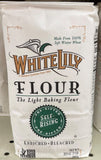 2 BAGS White Lily Enriched Bleached White Self Rising Flour 2 lb Bag