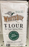 2 BAGS White Lily Enriched Bleached White Self Rising Flour 2 lb Bag
