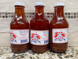 3 Bottles Nixon's Family Restaurant BBQ Sauce 16 oz Barbecue Dip Edenton NC