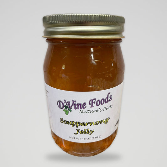 D'vine Foods Scuppernong Jelly, 18 oz
