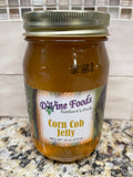 D'vine Foods Corn Cob Jelly 18 oz Jar Sweet Tart Jam Biscuit Toast