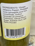3 Bottles of D'Vine Foods Lucky's Jalapeno Pepper Hot Sauce, 5 oz