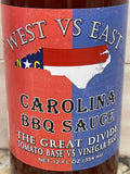 3 BOTTLES D'Vine Foods Carolina BBQ Sauce 12 oz West East Barbecue NC