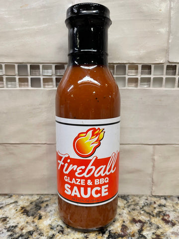 3 Bottles of D'Vine Foods Fireball Glaze & BBQ Sauce, 12 oz