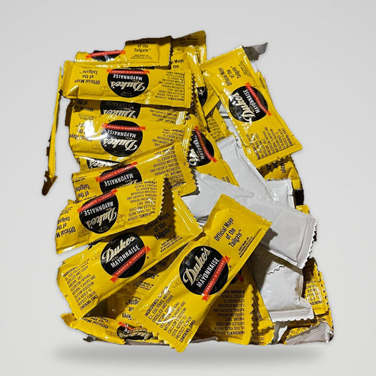 50 Individual Packs of Duke's Mayonnaise Picnic Serving Dukes Mayo sauce