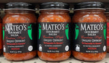 3 JARS Mateo's Gourmet Cantina Style Salsa MEDIUM 16 Oz Pepper Sauce Taco