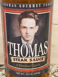 3 BOTTLES Thomas Gourmet Steak Sauce 10 oz Ribeye Tbone BBQ Burger