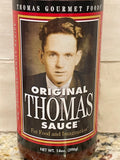 2 BOTTLES Original Thomas Gourmet Foods Sauce 14 oz Steak Fish BBQ