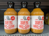 3 Bottles of G Hughes Sugar Free Famous Cluck'n Sauce, 18 oz