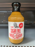 3 BOTTLES G Hughes Sugar Free Famous Cluck'n Sauce 18 oz Chicken Chikfila