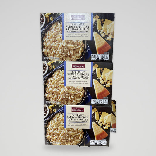 3 Boxes Taste of Inspirations Smoky Cheddar Gouda Macaroni and Cheese