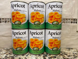 6 CANS NeoStar Apricot Halves in Light Syrup 15 oz can like Del Monte