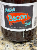 D'vine Foods Maple Bacon Jam 18 oz Jar Toast Jelly Preserves