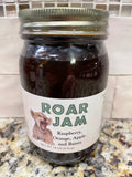 D'vine Foods ROAR Jam 18 oz Jar Raspberry Orange Apple Raisin Jelly Juice