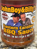 3 Bottles John Boy and Billy's Eastern Carolina BBQ Grillin Sauce Barbecue