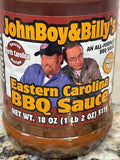 2 Bottles John Boy and Billy's Eastern Carolina BBQ Grillin Sauce Barbecue