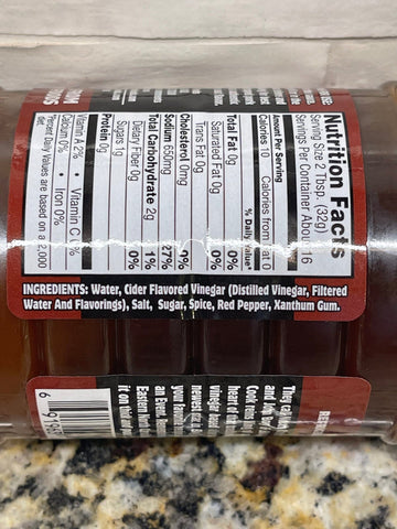 2 Bottles John Boy and Billy's Eastern Carolina BBQ Grillin Sauce Barbecue