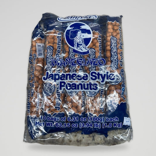Manzelazo Japanese Style Peanuts by Manzela 10 Bags Cacahuates Estilo Japones