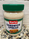 4 JARS Kurtz Sandwich Relish 16 oz. Jar Mayonnaise Mayo Spread Kraft Dukes