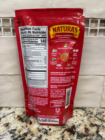 4 Packs of Naturas Ranchera Pasta Sauce, 8 oz