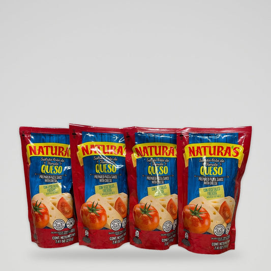 4 Packs of Naturas Queso Cheese Sauce, 8 oz