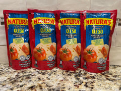 4 PACKS Naturas Queso Cheese Sauce 8 oz Salsa De Tomate paste