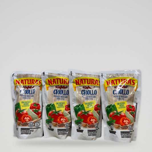 4 Packs of Naturas Salsa Sofrito Criollo Sauce, 8 oz
