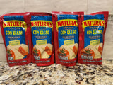 4 PACKS Naturas Con Queso Cheese Sauce 8 oz Salsa De Tomate paste