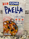 TWO BOXES Goya Paella Rice Mix 19 Oz Box seafood shrimp yellow rice