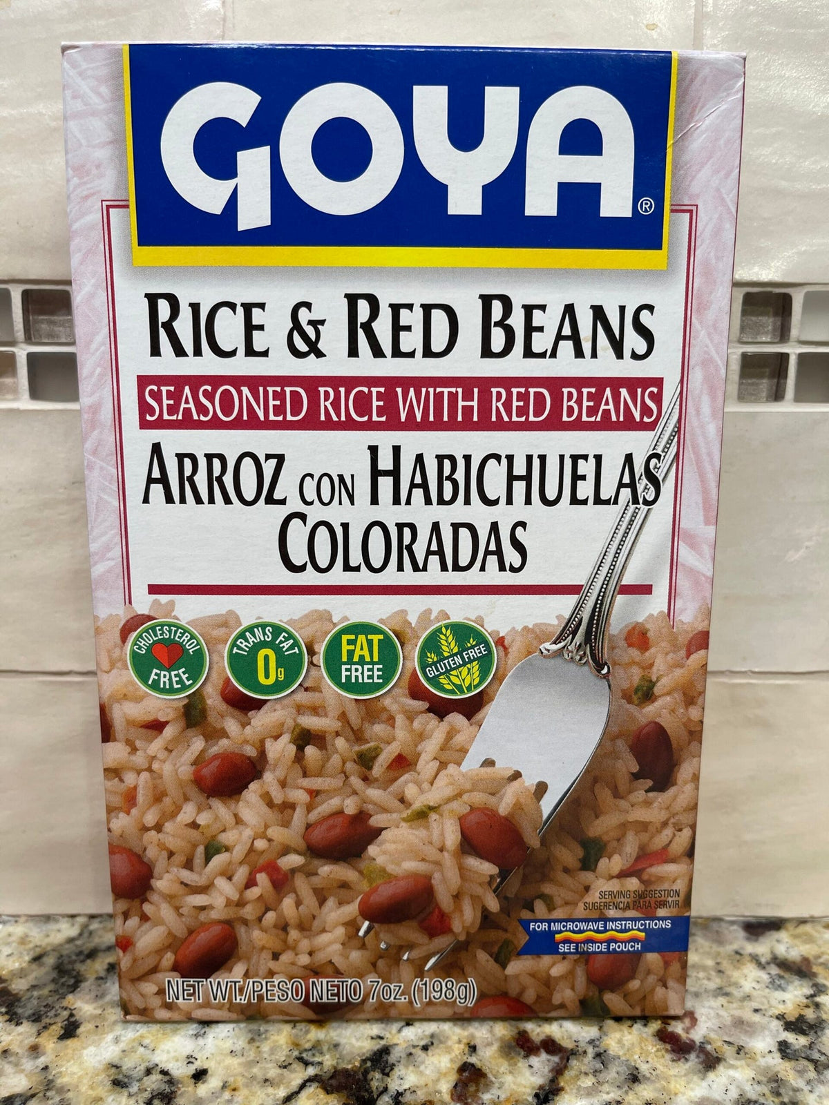 Two Boxes Goya Red Beans and Rice 8 Oz Box