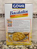 TWO BOXES Goya Bacalaitos Codfish Fish Fritter Mix 4.5 Oz Box Fry Flour