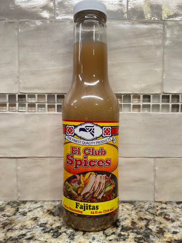 2 Bottles of El Club Fajita Seasoning Marinade, 24 oz