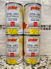 4 Cans of MW Polar Stir Fry Vegetables 15 oz Bean Sprout Bamboo Shoots