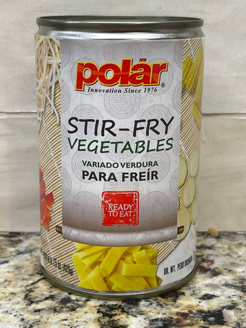 4 Cans of MW Polar Stir Fry Vegetables, 15 oz